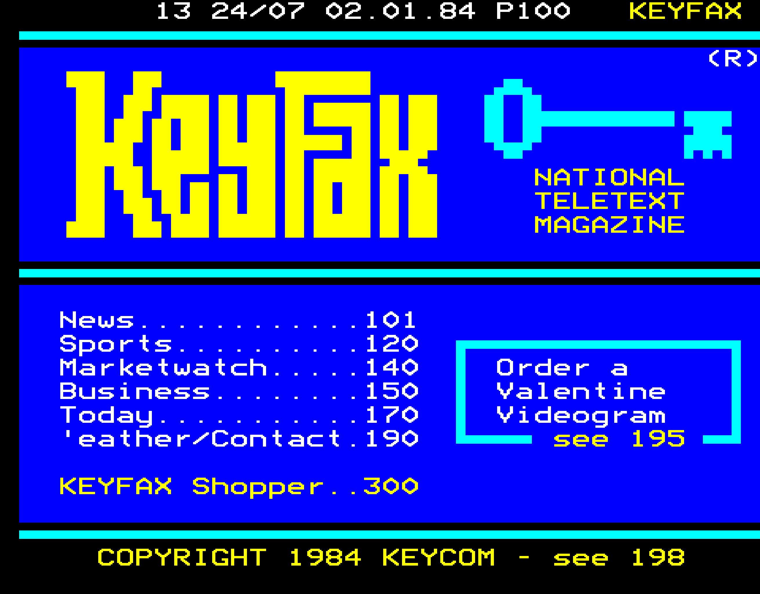 CBS ExtraVision Weather precipitation page