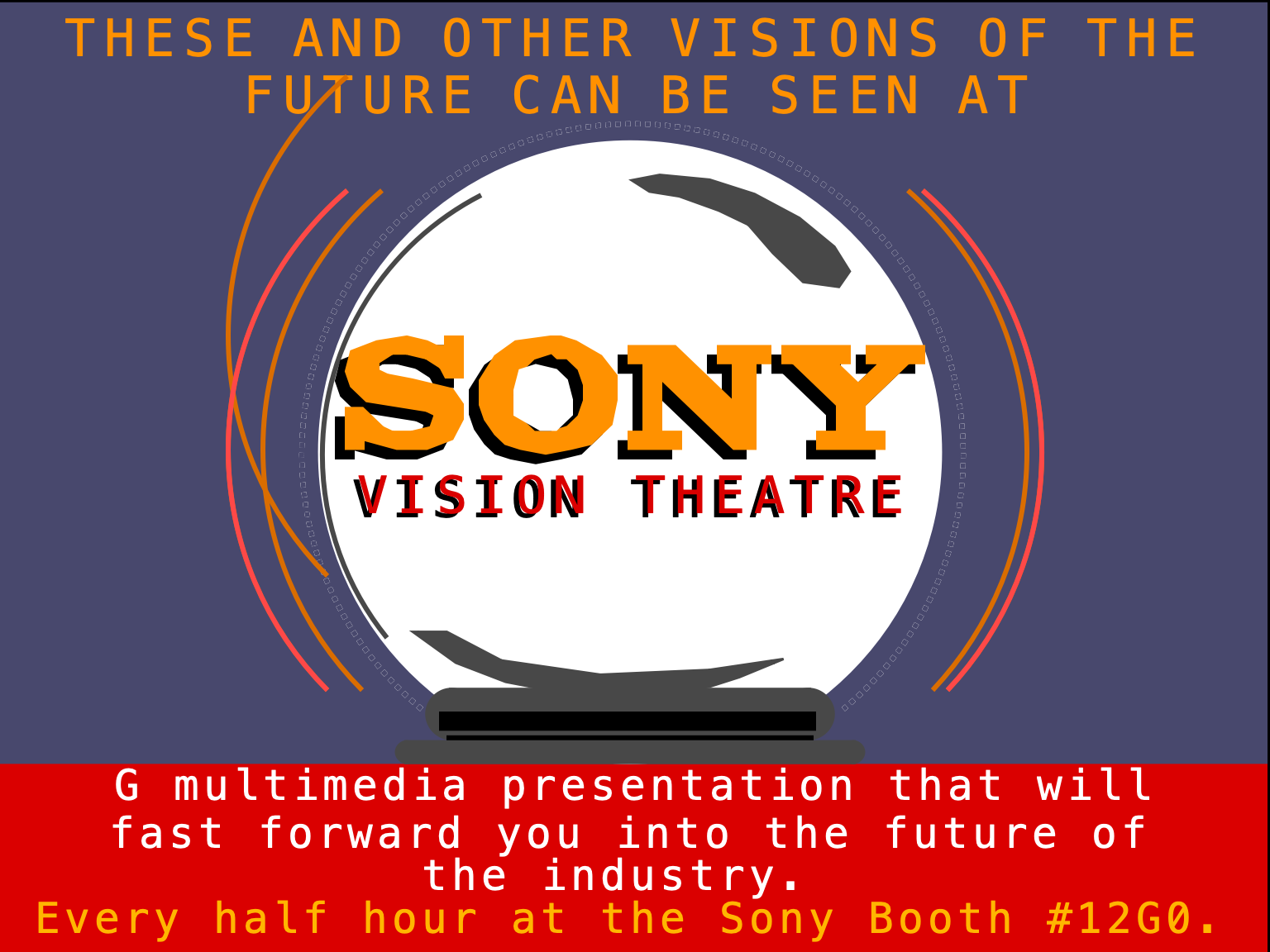 Sony Vision Theater advertisement