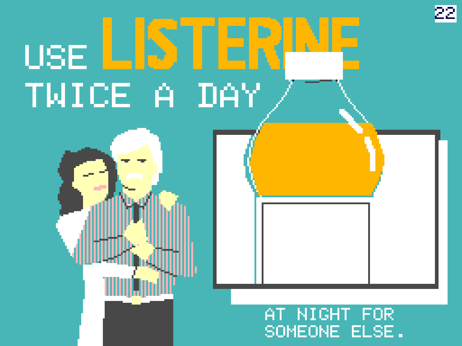 Listerine advertisement